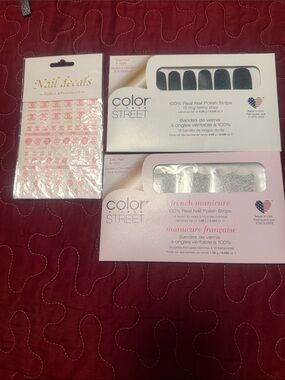 Bundle Color Street Nail Strips & Decals